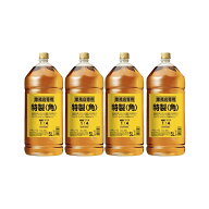 角瓶 5000ml×4本 200円オフクーポン 特製 業務店専用 ペットボトル 40度 サントリー 5リットル 5L 自社…
