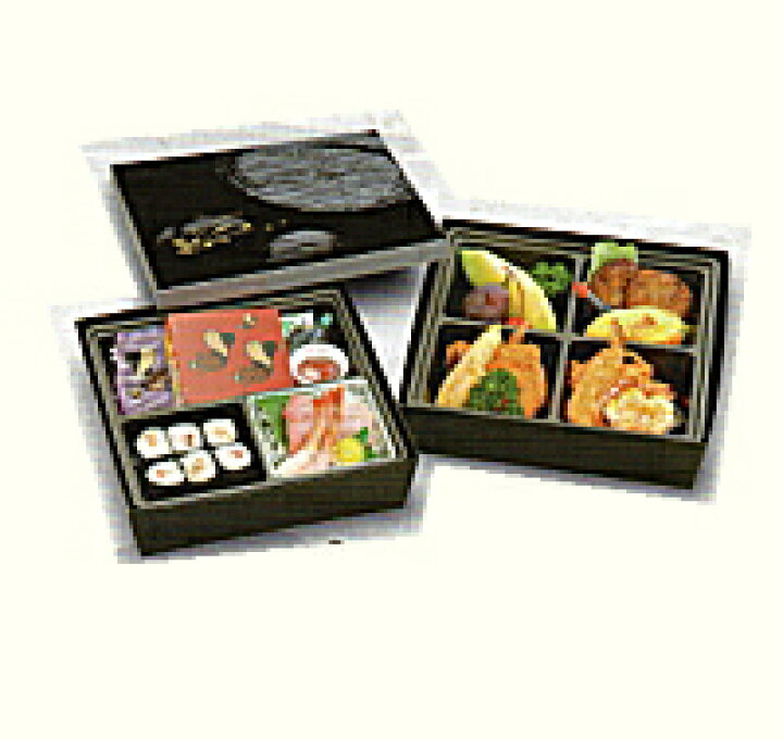 楽天市場】[送料無料/業務用]2段 紙製 使い捨て弁当容器 70-70 道参 