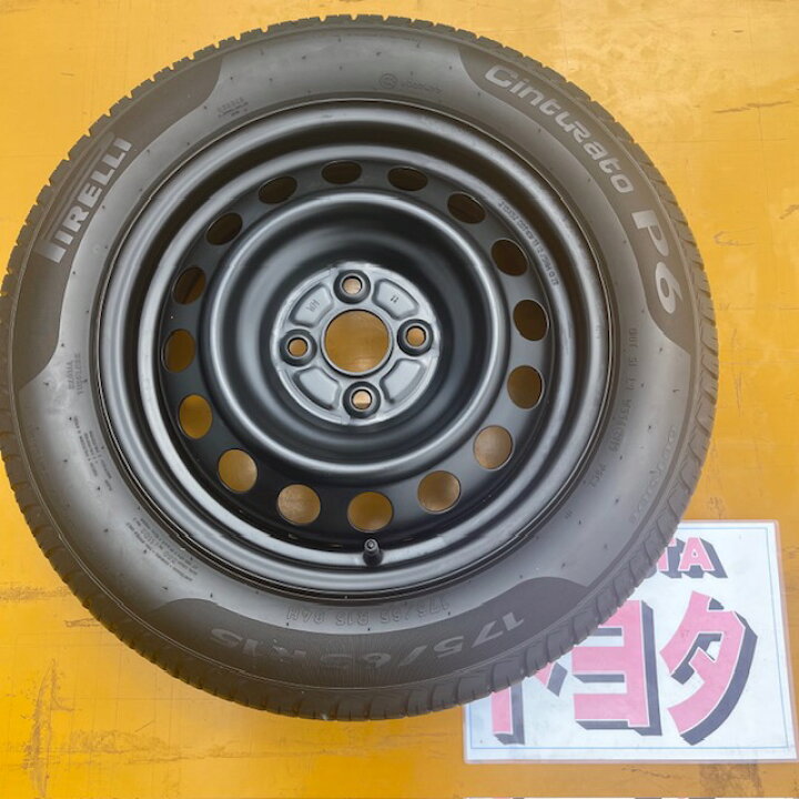 楽天市場】【中古】スペアタイヤに最適トヨタ純正スチールホイール5J15 