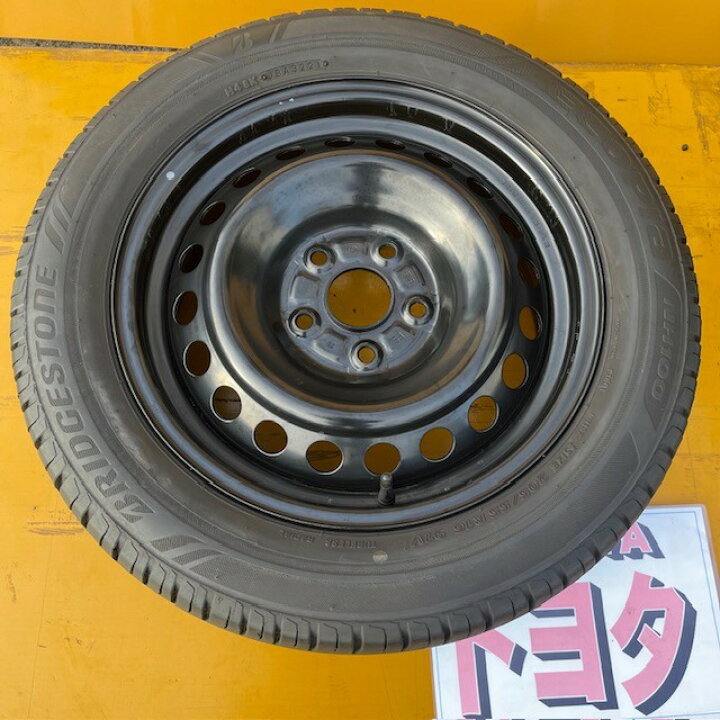 楽天市場】【中古】スペアタイヤに最適トヨタ純正スチールホイール6J16 