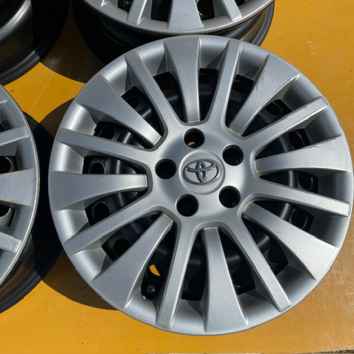 楽天市場】【中古】トヨタ純正、スチールホイール6J15+45､100/54本 