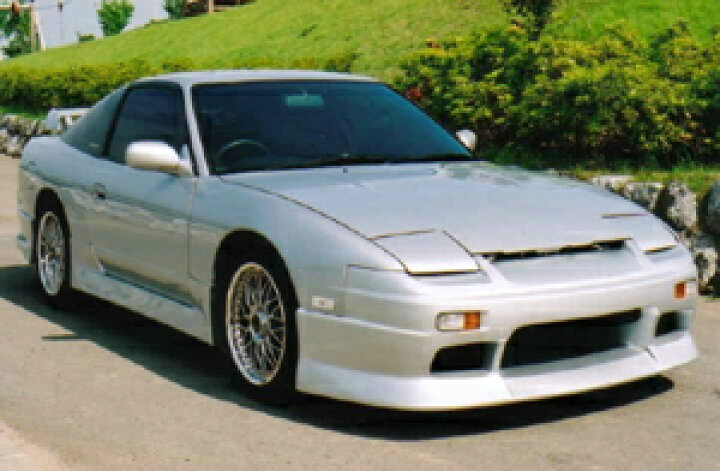 楽天市場】アスレーシング、180SXエアロフロントバンパー 