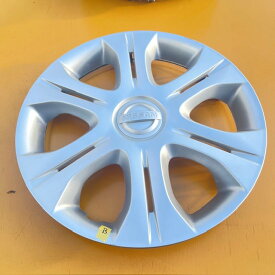 【中古】Bニッサン純正ノート12用、14インチスチールホイール用ホイールカバーBランク、擦り傷あります1枚価格