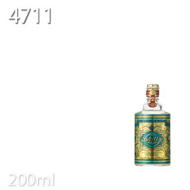 4711 オリジナル オーデコロン 200ml 柳屋 プロ用美容室専門店 香水 フレグランス 業務用 温泉施設 温浴施設 スポーツ施設 ゴルフ場 スパ施設 ホテル プレゼント用 退職 ご挨拶 プチギフト用 お返し 贈り物 ギフト用 誕生日 KIK