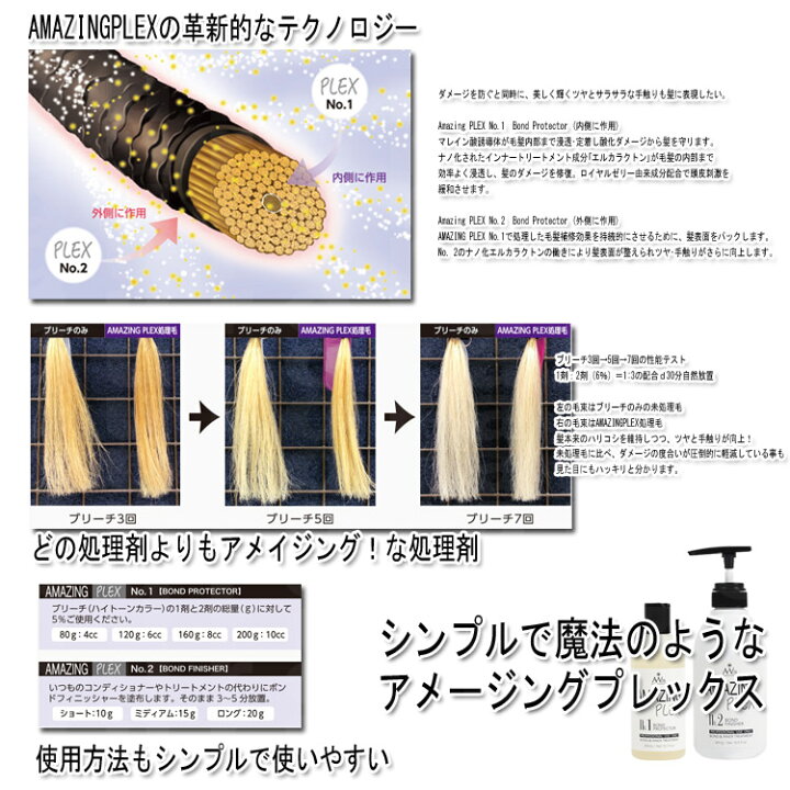 楽天市場 アメイジングプレックス サロンパーフェクトセット Amazing Plex No 1 ボンドプロテクター300ml No2 ボンドフィニッシャー480g ミスト50ml 計量カップ 期間限定set アメイジングプレックス ブリーチ ハイトーンカラー用処理剤 プレゼント つや髪美肌研究 楽天市場 アメイジングプレックス サロンパーフェクトセット Amazing Plex No 1 ボンドプロテクター300ml No2 ボンドフィニッシャー480g ミスト50ml 計量カップ 期間限定set アメイジングプレックス ブリーチ ハイトーンカラー用処理剤 プレゼント つや髪美肌研究