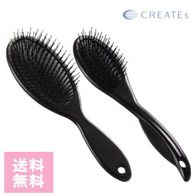 クレイツ イオン ディタングラー ブラシ 2本セット CIDB-T02 CREATE ION イオンブラシ濡れ髪 定型外郵便