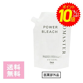 【エントリーでポイント10倍】PROMASTER POWER BLEACH ブリーチ 500g プロマスターパワーブリーチ 医薬部外品 脱色剤 脱染剤 ヘアケア ダメージ カラー サロン 業務用 プロ