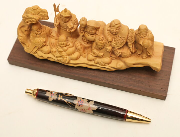 一刀彫 七福神 大きいです！
