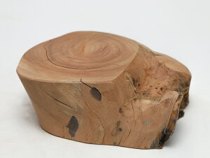 【横幅29cm】花台・敷台 仕様:無垢 / 素材:欅(木 木目 年輪 木製 床の間)