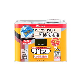 カンペハピオ 油性サビテクト 油性つやあり 7L 新ブラウン 1個