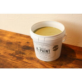 ワンウィル K-PAINT 珪藻土塗料 1.5kg カーキ 1個