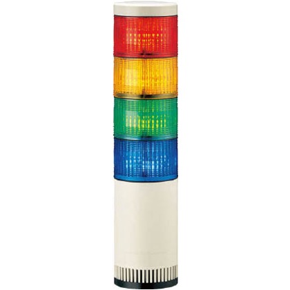 パトライト シグナルタワーＬＥＤ大型積層信号灯 LGE-420FB-RYGB 作業灯・投光器