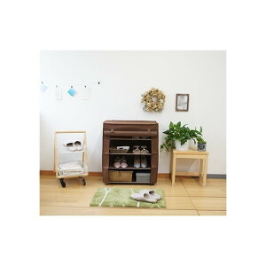 �t�N�_�N���t�g �J�o�[�t���[���b�N4�i W600×D300×H710mm �u���E�� RC-S6070 BR 1��