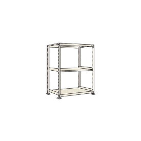 ※法人専用品※サカエ中量棚CW型1200×450×1500mmアイボリーCW-9323