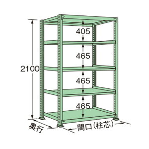 �}�K�����H�� ���ʃ��b�N 1190×600×2100mm �O���[�� MS2112L05T 1�_