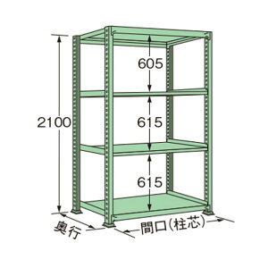 �}�K�����H�� ���ʃ��b�N 890×600×2100mm �O���[�� MS2109L04T 1�_