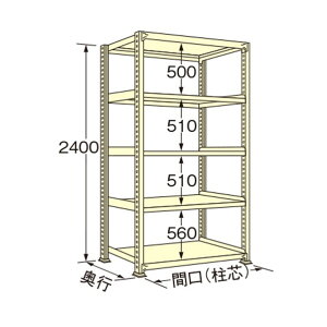 �}�K�����H�� ���ʃ��b�N 1190×300×2400mm �A�C�{���[ WE2412S05T 1�_