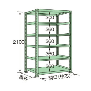�}�K�����H�� ���ʃ��b�N 890×450×2100mm �O���[�� ME2109M06T 1�_
