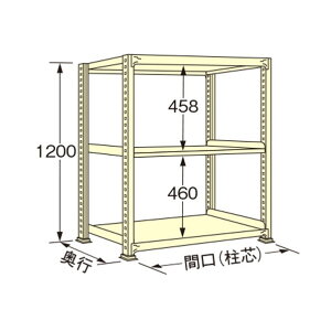 �}�K�����H�� ���ʃ��b�N 1500×750×1200mm �A�C�{���[ WG1215J03T 1�_