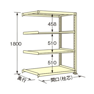 �}�K�����H�� ���ʃ��b�N 1800×900×1800mm �A�C�{���[ WM1818K04R 1�_