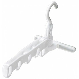 和気産業ひっかけるフック5連白DMH-002