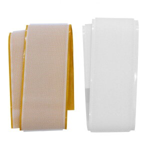 和気産業 強力面ファスナー バリバリテープ 粘着付 幅50mm×長さ500mm 白 BR010 1個【2506DFD_3】