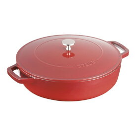 STAUB (ストウブ) ブレイザー・ソテーパン 24cm チェリー RSTD605 1個