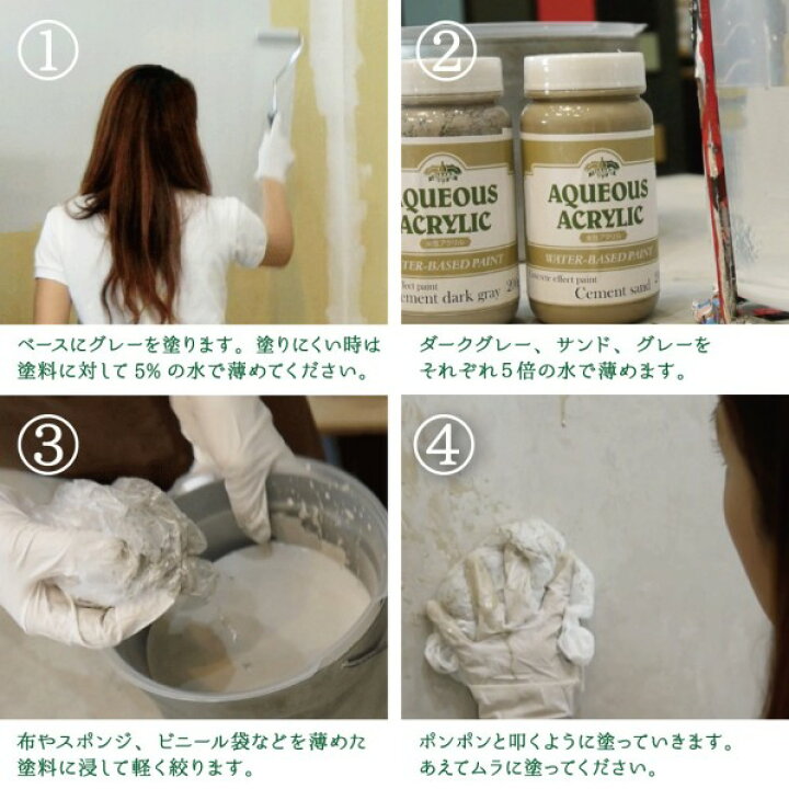 楽天市場】タカラ塗料 コンクリートエフェクトペイント セメント 
