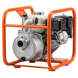 工進 KOSHIN エンジンポンプ 50ミリ 口径50ミリ 高圧型 オレンジ.白 SEH-50V 農業 散水 渇水 ハウス 揚水 水入れ 1台