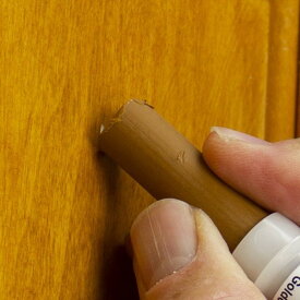 Mohawk(モホーク) 【補修ペン・スティック・ヘラ3つの機能が1本で】「スリーインワン・リペアスティック」 ゴールデンオーク 20001-1590 1本