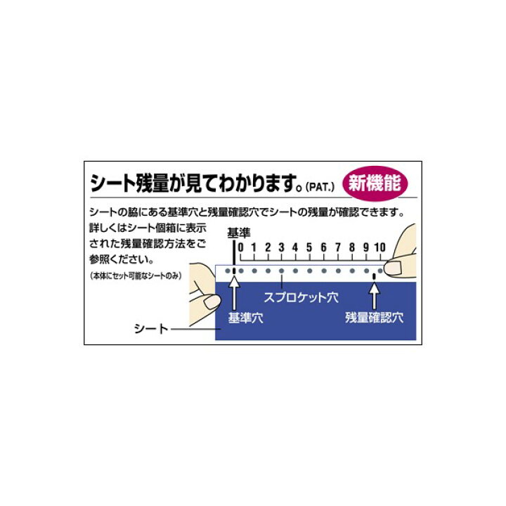 楽天市場】マックス ビーポップ 300タイプシート SL-S304NL アオ 1巻 