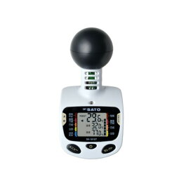 SATO 黒球型携帯熱中症計(8313-50) 60X25X122mm SK-181GT 1台