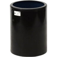 ※法人専用品※スイコー MH型開放円筒型容器50L ブラック MH-50-BK 1