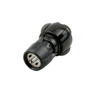 工進 KOSHIN HSシリーズ用 泡状除草噴口 D80×W26×H140 黒 PA-103