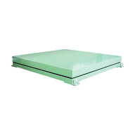 ※法人専用品※守隨 デジタル台はかり SS製 5T 2000×2000mm SD-5-2000X2000 1点