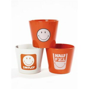 SERAX �X���[���X�}�C���[�|�b�gHALFFULL �@�I�����W�@ ��10.5×H9cm 693-267