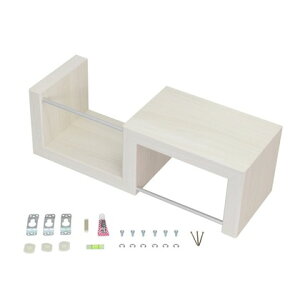 �t�N�C�L���]�N�R�E�Q�C ZIGRACK �W�O���b�N S�T�C�Y�iW390×D135×H130mm�j �z���C�g ZIG-1W 1��