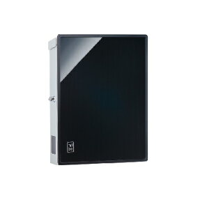 ユニソン プラスト 右開きタイプ W328×H437×D120mm ブラック 323402210 1個