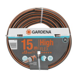 ガルデナ(GARDENA) コンフォートHighFLEXホース 13mm(1/2インチ) 長さ15m オレンジ/黒 18061-20 1点