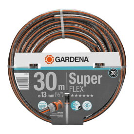 ガルデナ(GARDENA) プレミアム SuperFLEXホース 13 mm(1/2インチ) 長さ30m オレンジ/黒 18096-20 1点