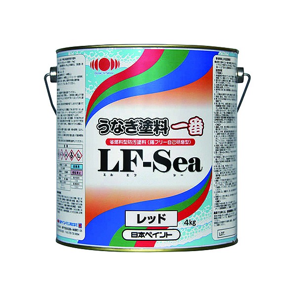 新作揃え SALE 92%OFF 日本ペイントマリン うなぎ塗料一番 LF-SEA レッド 4kg 1缶 ckseaveylaw.com ckseaveylaw.com