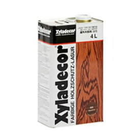 大阪ガスケミカル キシラデコール/高性能木材保護着色塗料 4L エボニ #104 1缶