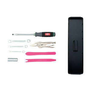 KTC ツールキット 両開きプラハードケースセット用オプション 12.7sq. 8点セット 390 x 120 x 50 mm ブラック SK408P-S 1S