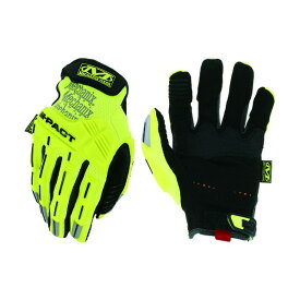 MECHANIX WEAR 防振手袋Hi-Viz M-Pact S 蛍光イエロー SMP-91-008 1点