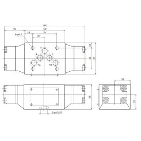 ダイキン(DAIKIN) モジュラースタック形パイロットチェック弁 MP-03A-20-40 1PC