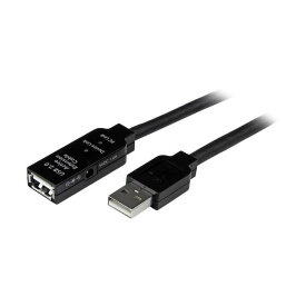 STARTEC.COM社 USBケーブル/A-A/5m/USB 2.0/アクティブ延長/オス・メス/BK USB2AAEXT5M 1本