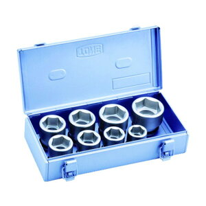 トネ インパクト用ソケットセット(メタルトレーケース仕様)8pcs NV608S 1