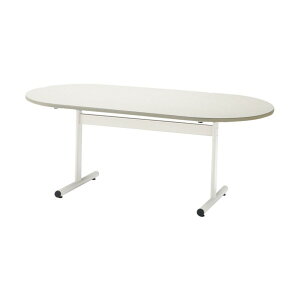 ���@�l��p�i������H�� �~�[�e�B���O�e�[�u�� TT-TW �ȉ~�^ 1800×750 �j���[�O���[ TT-TW1875R-NG 1�_