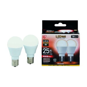 �A�C���X�I�[���} LED�d�� E17 �L�z��2P �d���F 25�`�i230lm�j - LDA2L-G-E17-2T52P 2��
