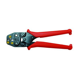 エビ印 絶縁被覆付閉端接続子用ミニ圧着工具 194mm AK25MA 1個